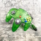 New ListingVtg Nintendo 64 OEM Jungle Green Funtastic Controller N64 Tight Stick Tested