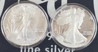1987 US American Eagle Proof & Uncirculated - 1 oz .999 Fine Silver Each