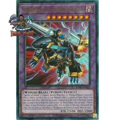 Yugioh! 1x Rindbrumm the Striking Dragon RA02-EN025 Ultimate Rare 1st Ed NM