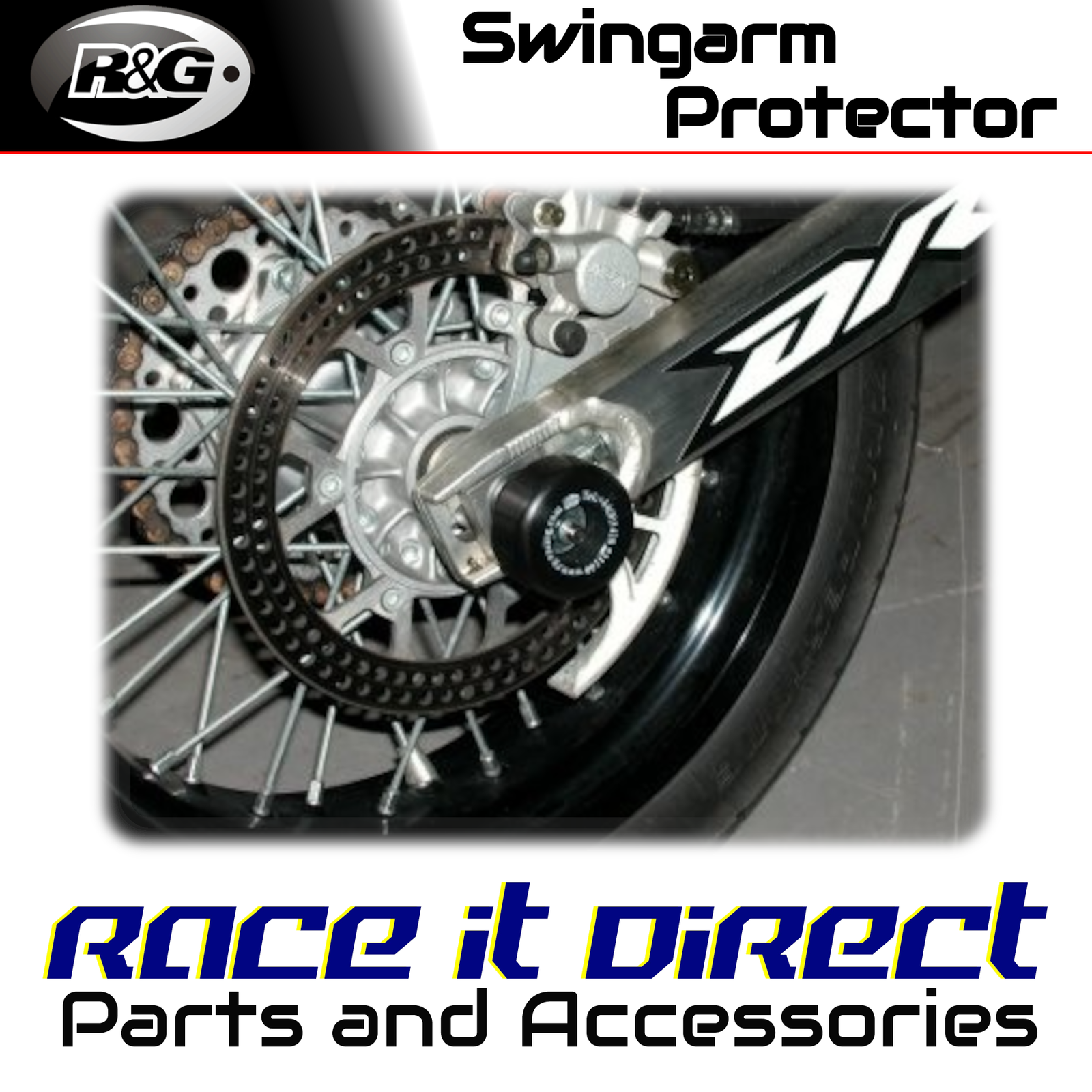 R&G - SP0011BK - Swingarm Protectors