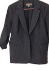 Michael Kors Blazer Ruched Cinched Sleeves~Like you pushed them up New no Tags L — photo 5