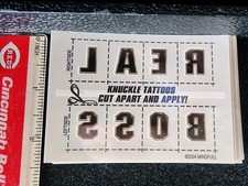 Temporary Tattoo New On Card Various Designs Available Will Combine Shipping