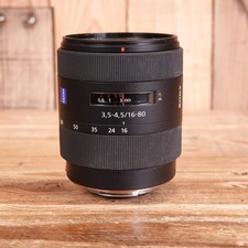 Obiettivo Sony Carl Zeiss Vario-Sonnar DT 16-80 mm f3.5-4.5 ZA T* difettoso - fungo