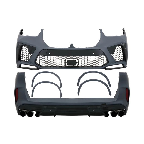 Bodykit StoßStange FüR BMW X5 G05 2018-2022 X5M Look RadkäSten Auspuff Tipps-image