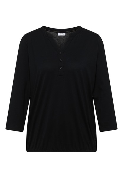 Cecil Tunika-Shirt Black Xl, LäSsig, Damenoberteil, Bluse-image