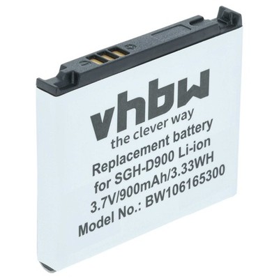 Akku für Samsung SGH-D900i SGH-D900e SGH-E490 SGH-E780 SGH-D900 SGH-D908 600mAh
