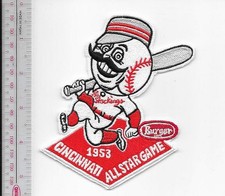 Beer Baseball Cincinnati Red Stockings & Burger Beer 1953 All Star Gam NO TARIFF