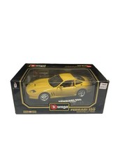 1996 Bburago Yellow Ferrari 550 Maranello Diamonds 1/18 Diecast NEW IN BOX #3064
