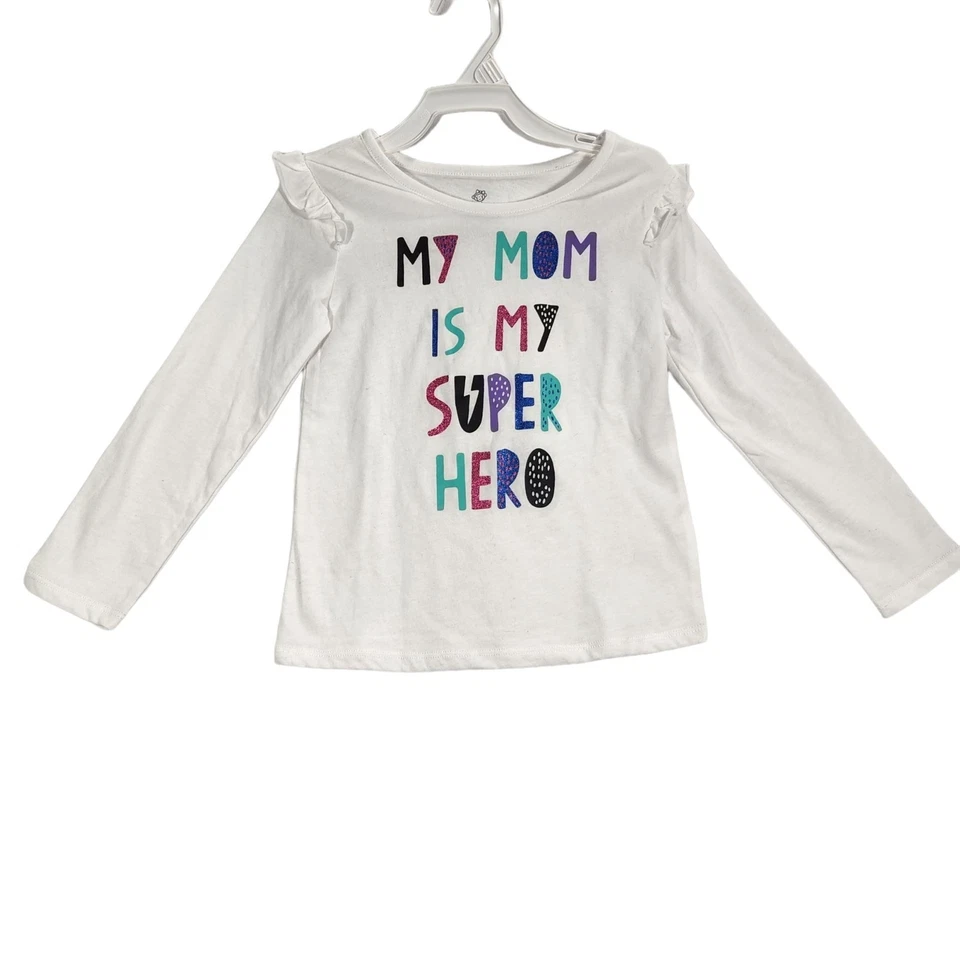 My Mom Is A Superhero Girls Shirt Size 4T - Image 2 of 4