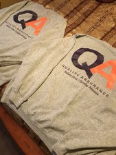 TWO Vintage FedEx Express Crewneck Sweatshirt Size 2XL