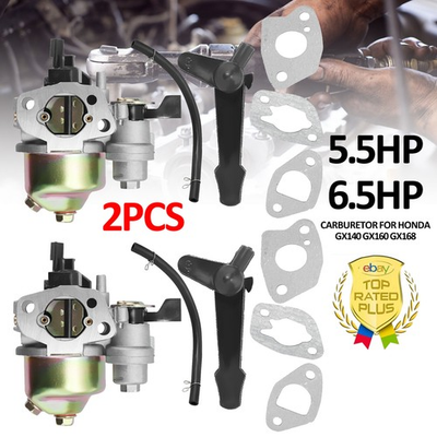 #ad 2* Pressure Washer Engine Carburetor for Honda 168F GX200 6.5HP 16100 ZH8 W61 $17.39