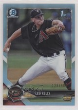 2018 Bowman Draft Chrome Sky Blue Refractor 128/402 Levi Kelly #BDC-102 0kb5