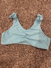 Miken Swim Girls Size 14 Swimsuit Top Aqua Nordstrom