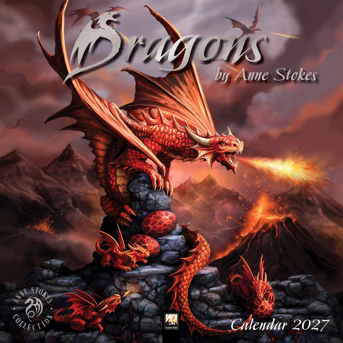 Dragons by Anne Stokes Wall Calendar 2027 (Art Calendar) by ... - - Image 5