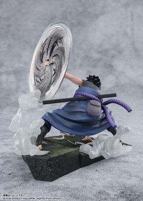 Naruto Shippuden Figur Figzero Sasuke Uchiha Light & Dark Bandai