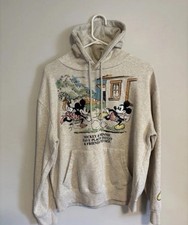 Disney Mickey Mouse Minnie Places to Go Women's Size S Sweatshirt Hoodie Long