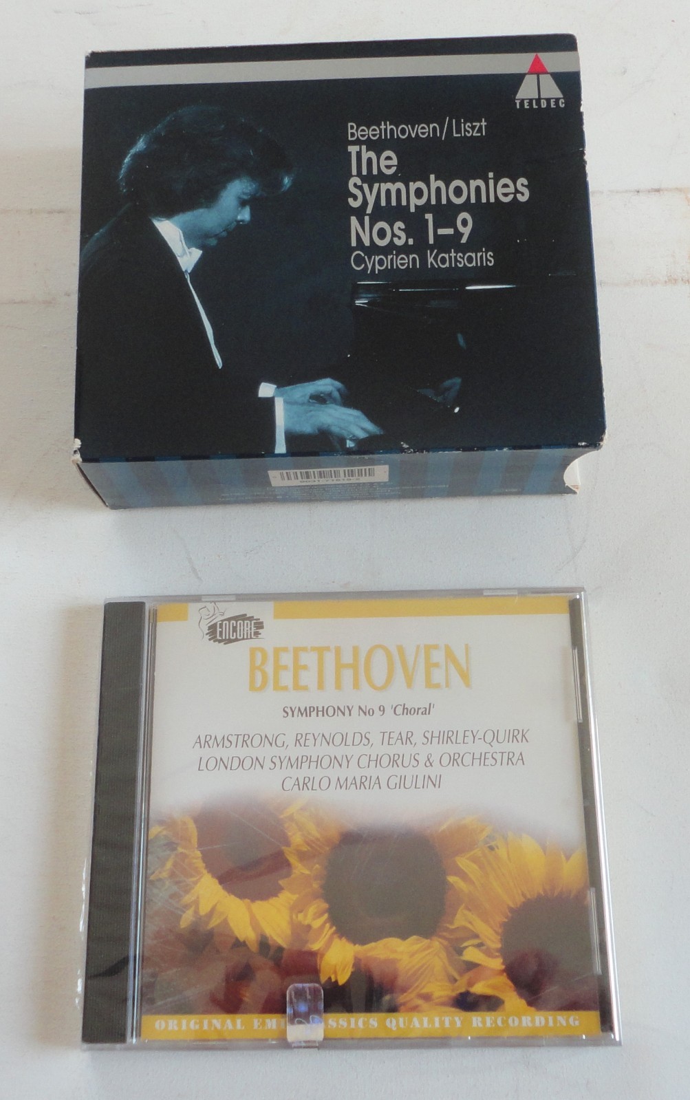 New Other 6 CD Beethoven Liszt The Symphonies 1-9 Katsaris New Giulini No 9 LSO