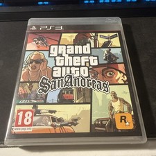 Grand Theft Auto San Andreas PlayStation 3 Complete With Manual And Map