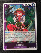Bandai One Piece Shanks OP13-065 R Foil EN 2000 Cost 1