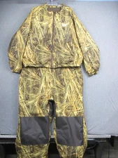 Mount'n Prairie Hunting Jacket Bibs Set Mens 3XL Camo Insulated Duck Flyway 89W