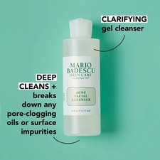 Mario Badescu Acne Facial Cleanser for Combination Deep clean 6 Fl Oz