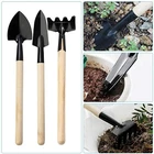 12Pcs Hand Transplanting Tools Mini Gardening Hand Tools Set Bonsai Houseplant