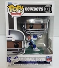 MICHAEL IRVIN - Dallas Cowboys - Funko Pop! NFL #321 Collectible Figure BOX WEAR