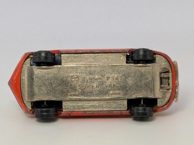 Vintage Zylmex Zee Toys P341 Orange Barris Super Van 1/64 Diecast