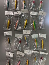 Seabass, Black Bass Fishing Lure Set - 56 pieces, all indiidually packaged, and