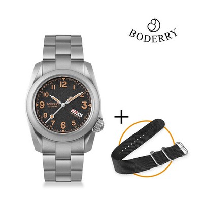 Boderry VOYAGER Automatic Mechanical Watch Bronze Case 100M Waterproof NH35