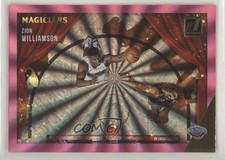 2021-22 Panini Donruss Magicians Holo Pink Laser Zion Williamson #8 0l5r