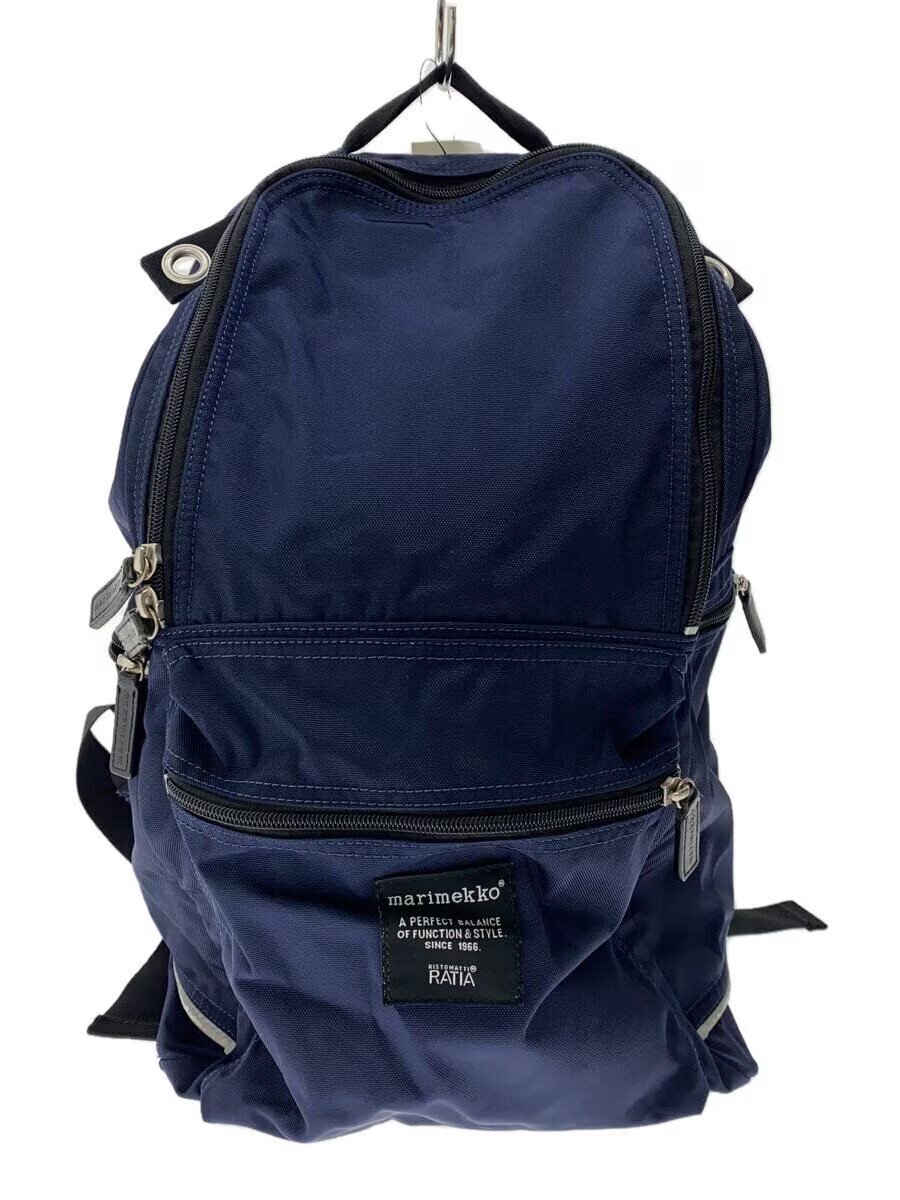 Marimekko Backpack Polyester NVY Plain 026994   f… - image 2