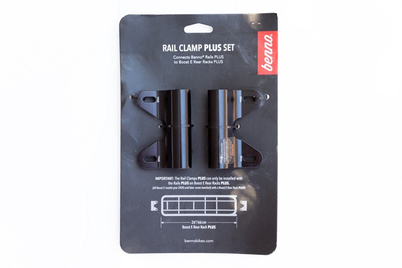 Benno Rail Clamp Plus Set - Boost EVO 4-5, 46er, RemiDemi XL, Black