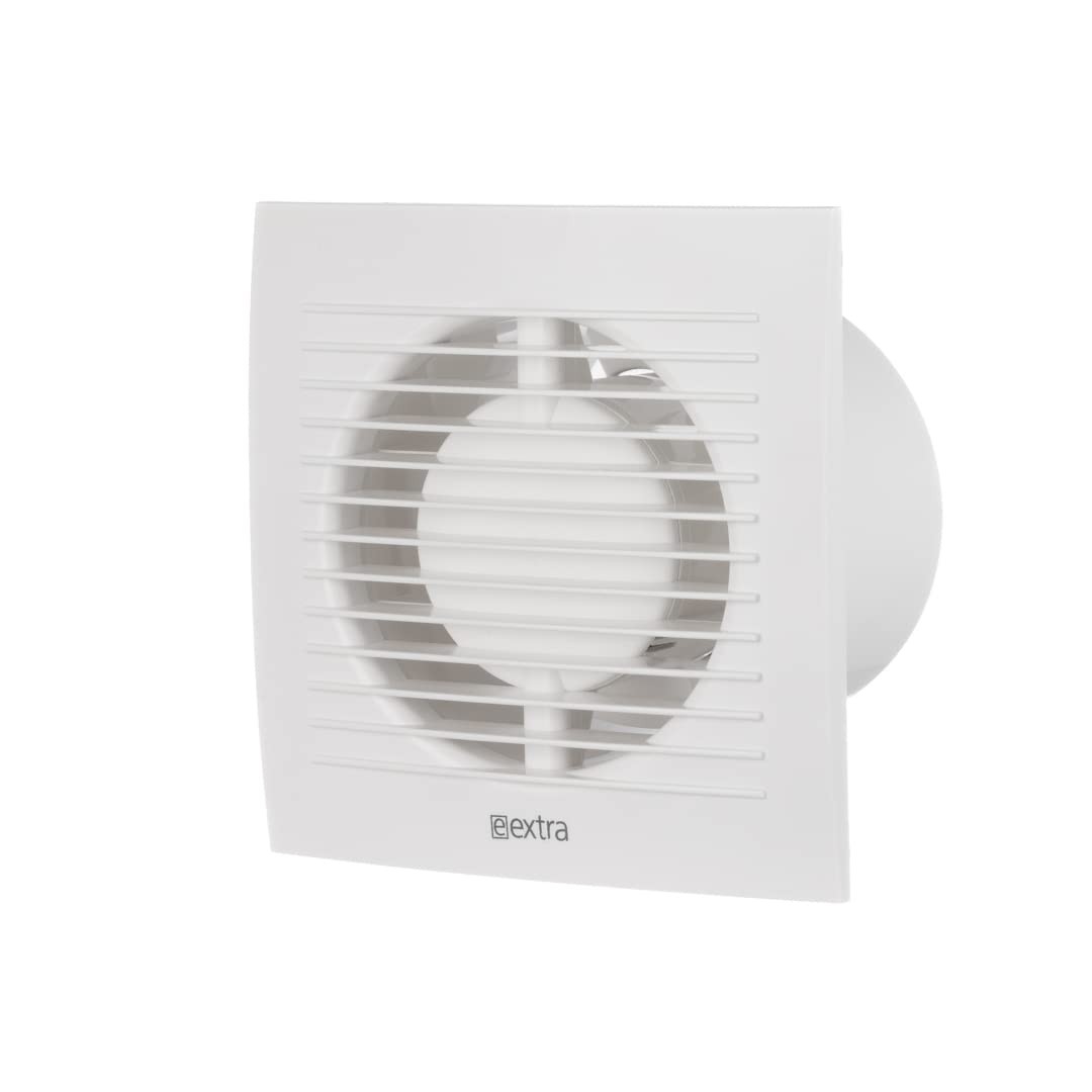 EUROPLAST EE100 Wall Fan Diameter 100 mm Bathroom Ø 100mm, White