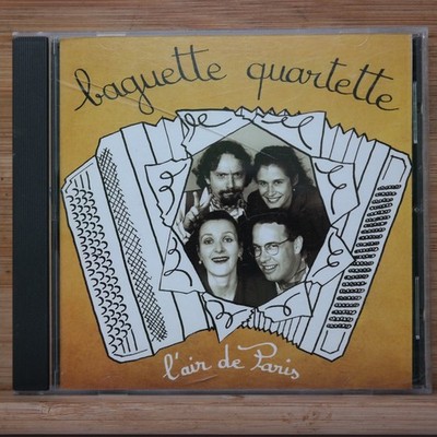 Baguette Quartette   L'Air De Paris CD 1999 Chanson Gypsy Jazz Baguette Records