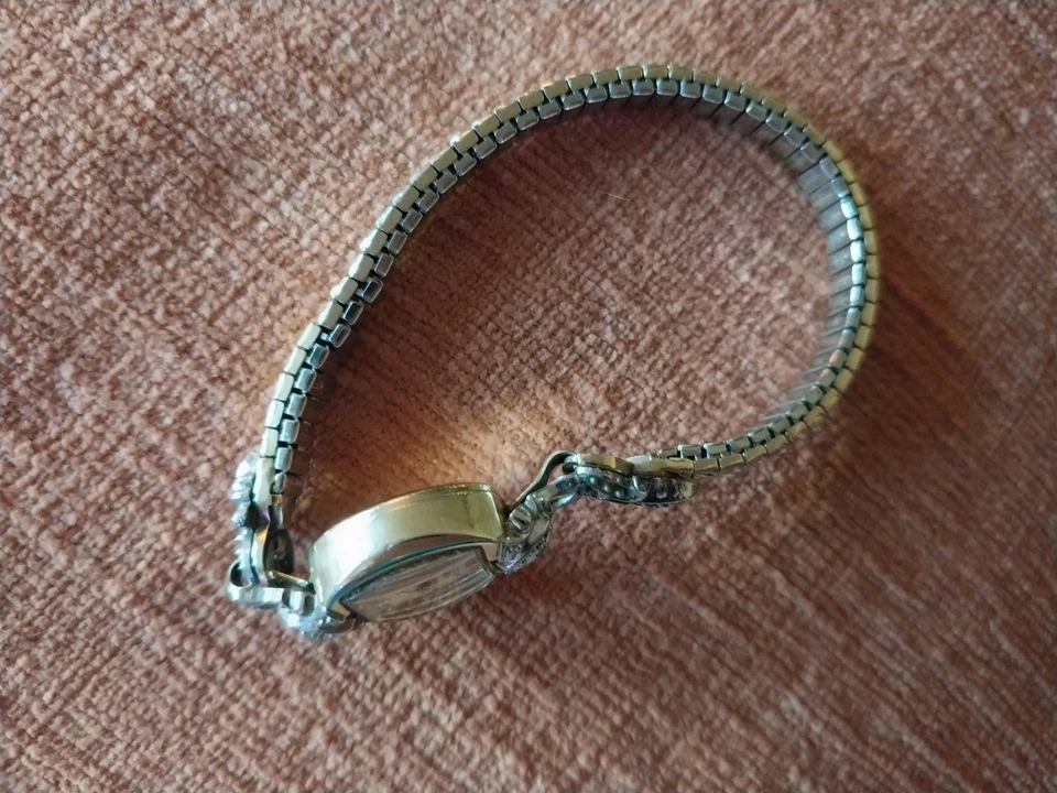 RELOJ BULOVA VINTAGE CUERDA MANUAL MUJER-23 JOYAS (U32451) ¡IMPRESIONANTE! Foto 3 de 4