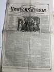 Rare 1858 & 1874 Antique Illustrated Newspapers Street & Smith Dime Novel Lot — photo 1