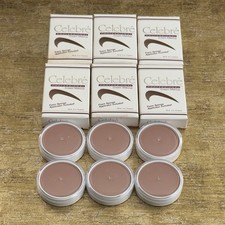 Lot 6 Mehron Celebre Cream Makeup Med Male 6.5B Vintage 80s Foundation NIB