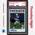 2004 TOPPS CHROME #125 TOM BRADY PSA 10