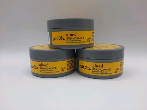 *3* Got2b Glued Spiking Hair Wax 4: Screaming Hold 2 oz Old Formula NEW - Picture 4 of 6