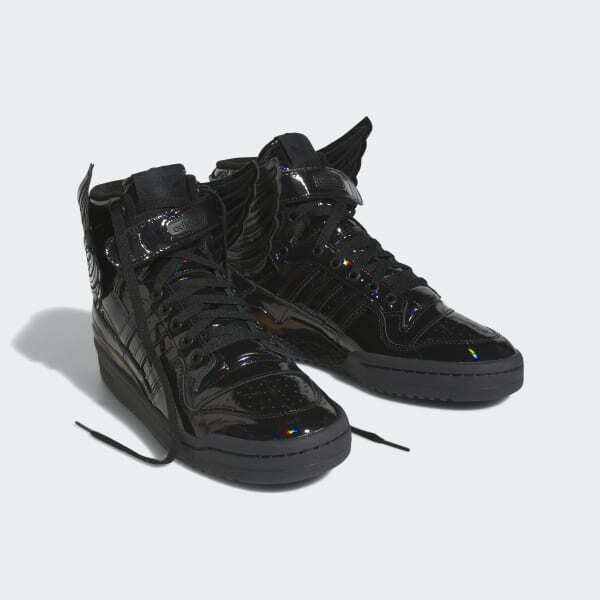靴 ADIDAS JEREMY SCOTT SNEAKERS NEW Men's Jeremy Scott X Adidas Forum Hi Wings 4.0 Shoes