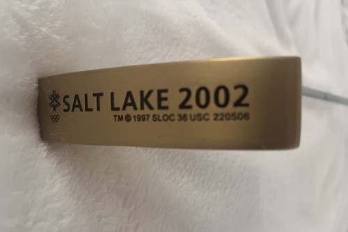 RARE LIMITED NEW 2002 Olympics Salt Lake City collectible golf putter #221/2002 - Picture 5 of 6