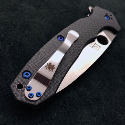 Titanium Screw set (NO KNIFE) for Spyderco Amalgam C234CFP - 3 color choices