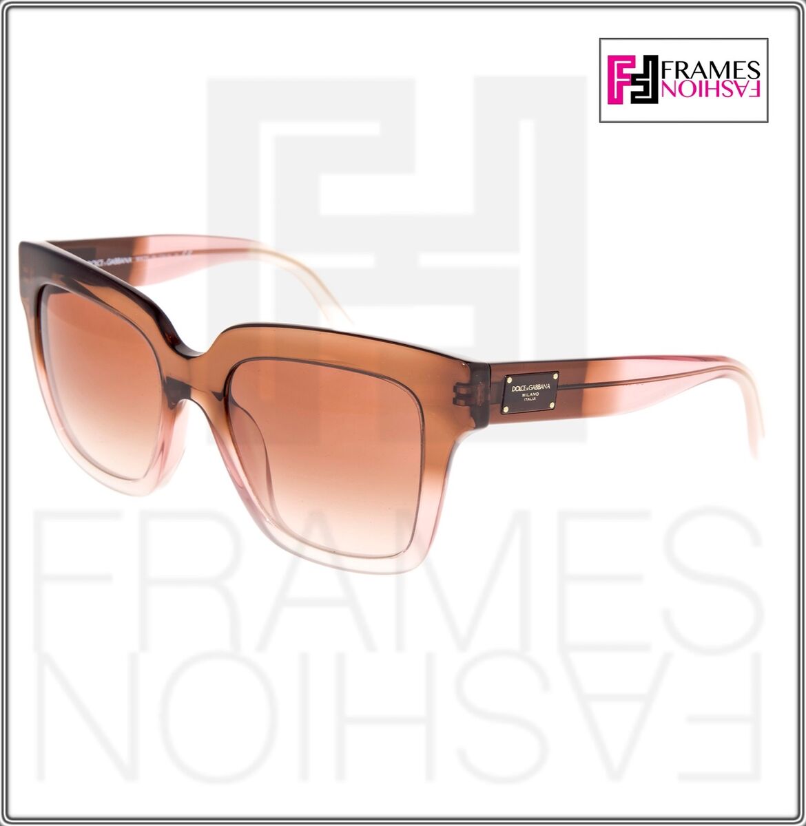 DOLCE & GABBANA 4286 Bordeaux Powder Pink Gradient Square DOLCE & GABBANA 4286 Bordeaux Powder Pink Gradient Square