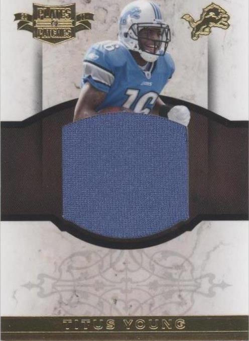 2011 Panini Plates & Patches Titus Young #33 - 1 of 2