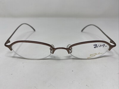 Salsa Diva RO 48-18-135 Dusty Antique Rose Half Rim Eyeglasses Frame X581