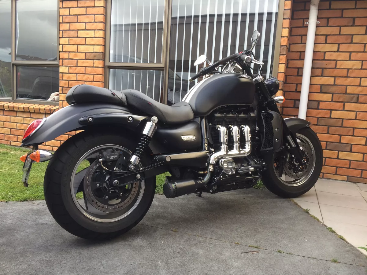 Triumph Rocket 3 exhaust Pipe XB08 Extremeblaster tunable slip on