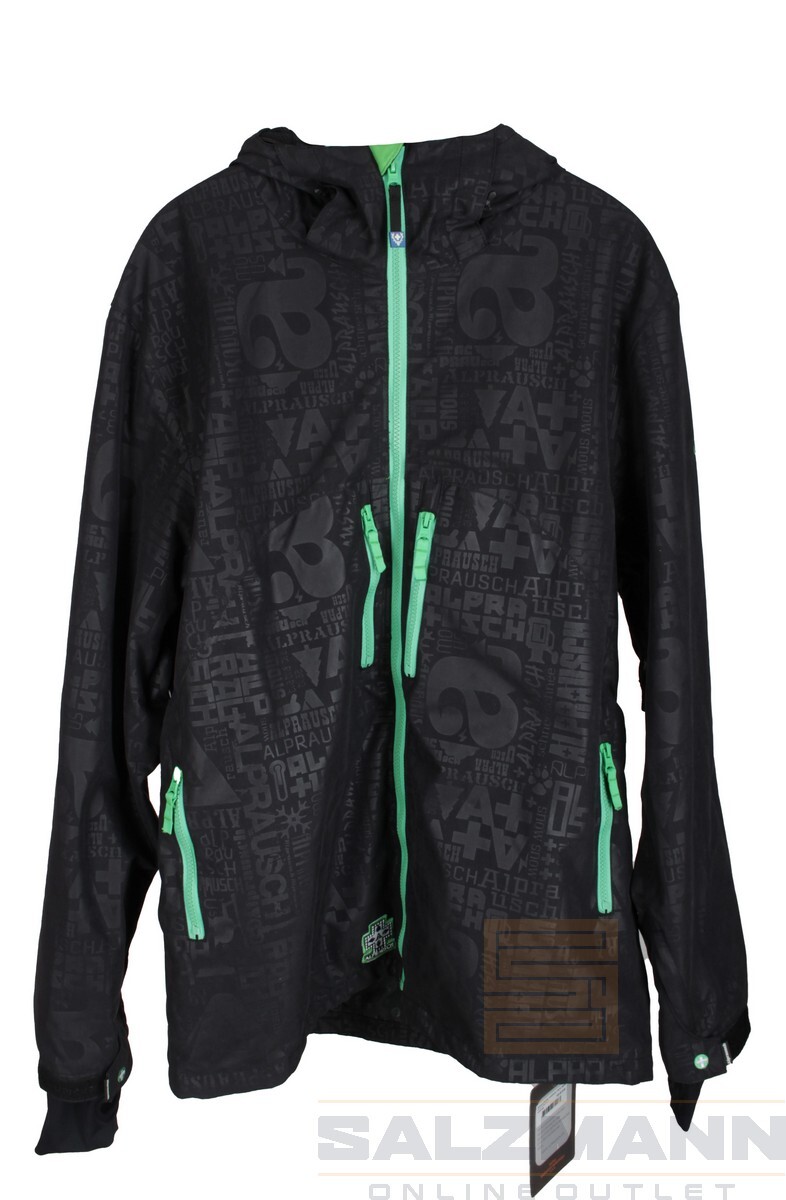 Chaqueta de esquí para hombre Alprausch Piz Palu talla XL negra nueva