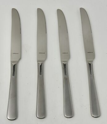 Oneida Hera Set of 4 Dinner Knives 9 1/2'' Quality 18/10 Stainless