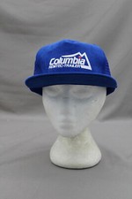 Vintage Corduroy Trucker Hat - Columbia Trailer - Adult Snapback